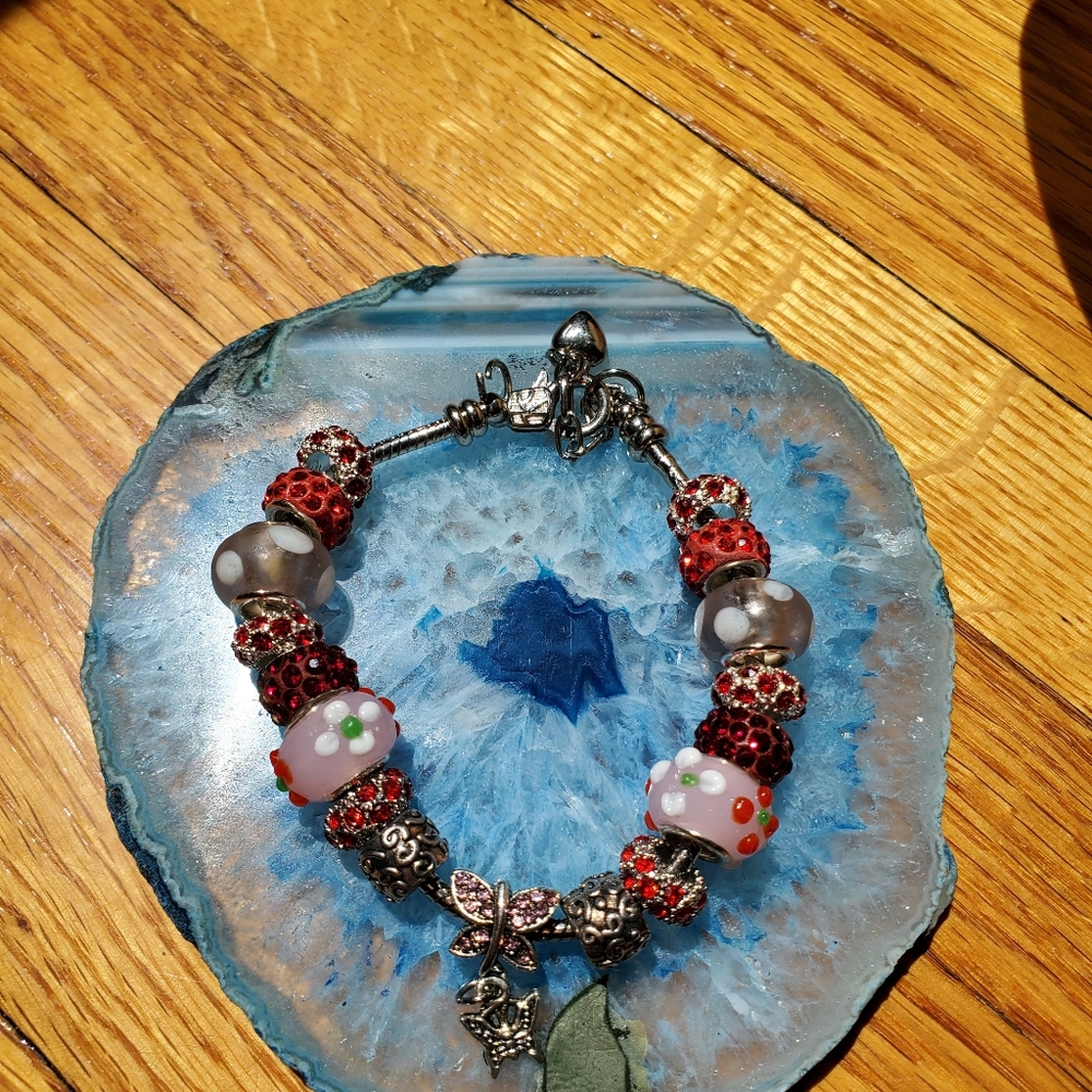 Butterfly charm Bracelet